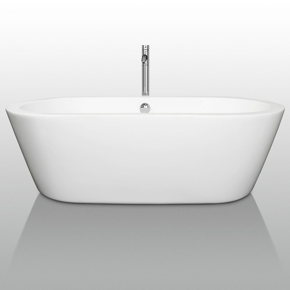 Mermaid 71" Soaking Bathtub By Wyndham Collection