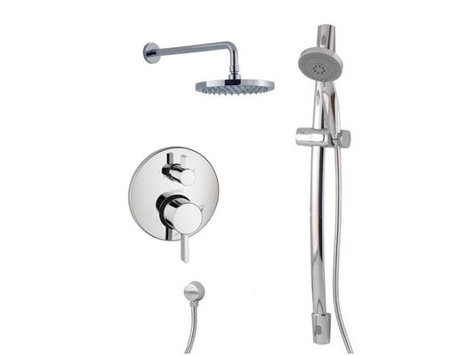 HANSGROHE Metris (Ecostat) Dual Function Modern Bathroom Shower Set