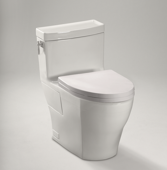 TOTO Aimes One-Piece Toilet 1.28GPF Elongated Bowl