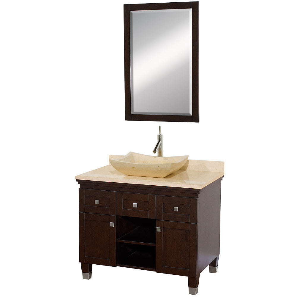 WYNDHAM COLLECTION Premiere 36-Inch Bathroom Vanity Set - Espresso
