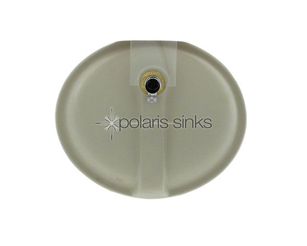 POLARIS PUPMB Porcelain Bathroom undermount sink - Bisque