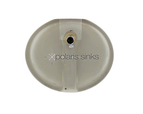 POLARIS PUPMBL Porcelain Undermount Bathroom Sink - White