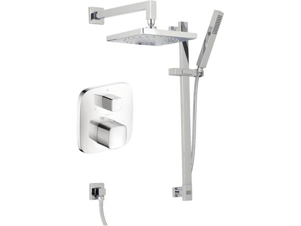 HANSGROHE Pura Vida Dual Function Modern Bathroom Shower Set