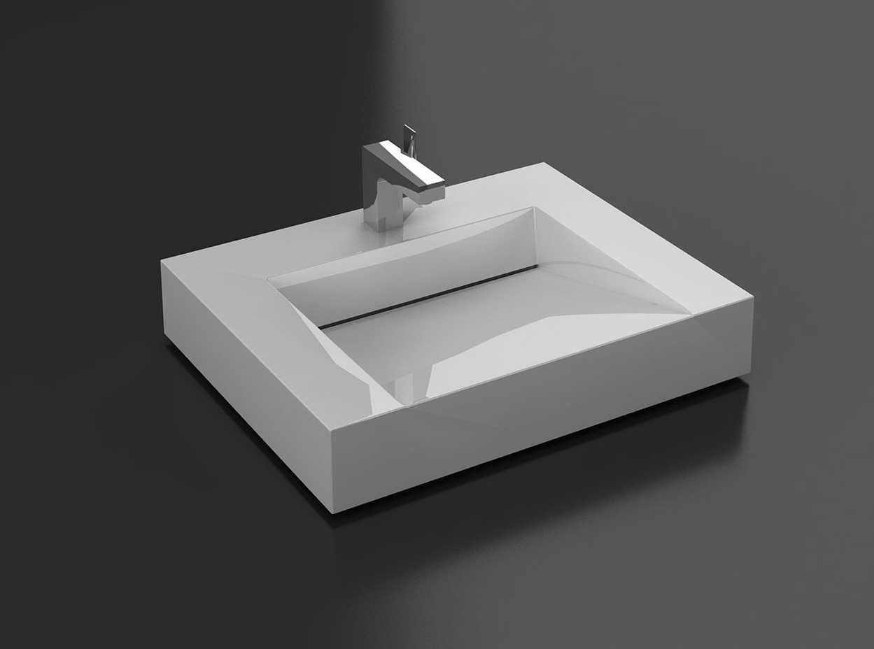 Aquamoon Venice 24" Modern Bathroom Vanity Set - Walnut