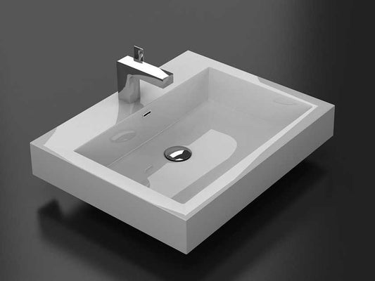 AQUA DECOR Venice 23 3/4-Inch Bathroom Vessel Sink