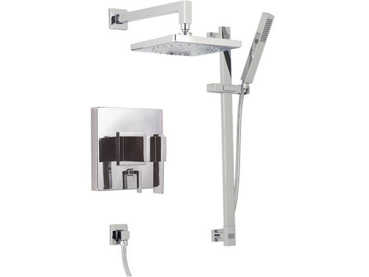 DANZE Sirius Dual Function Modern Bathroom Shower Set