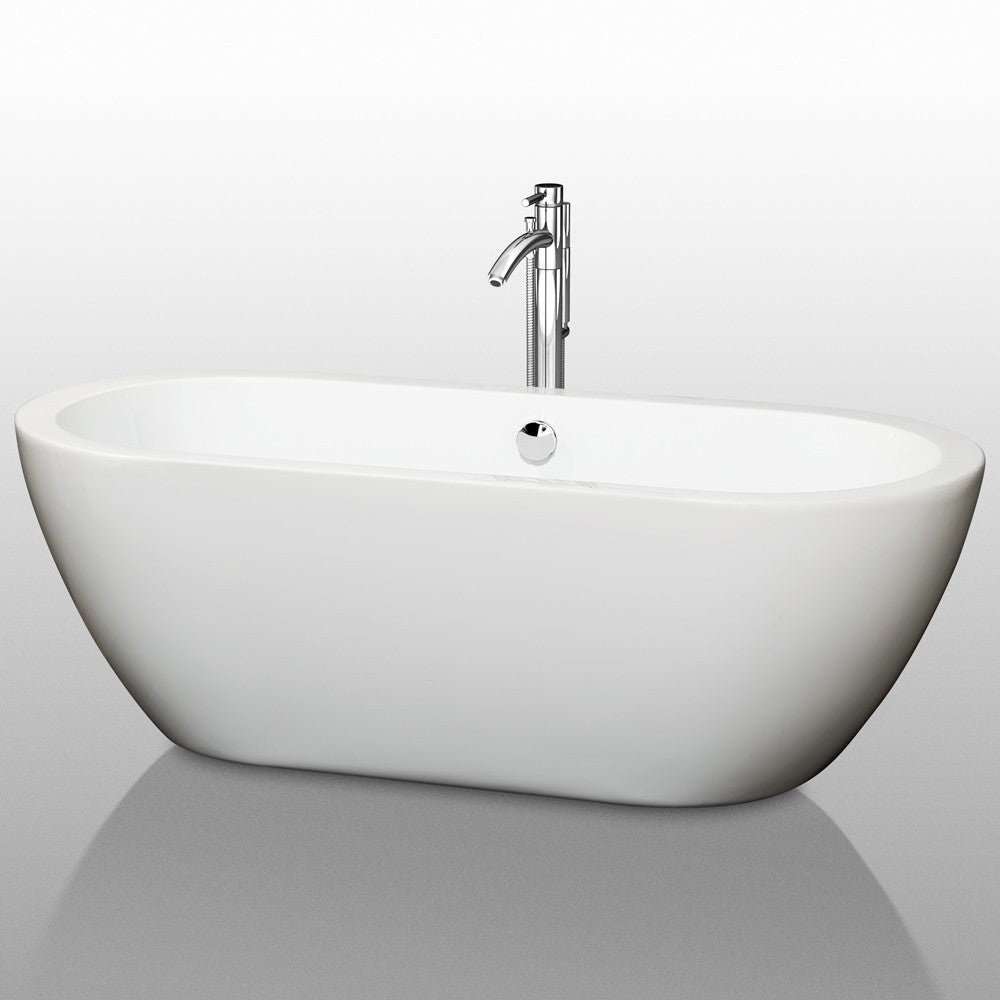 WYNDHAM COLLECTION Soho 68-Inch Soaking Bathtub