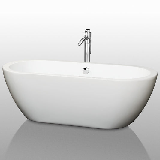 WYNDHAM COLLECTION Soho 68-Inch Soaking Bathtub