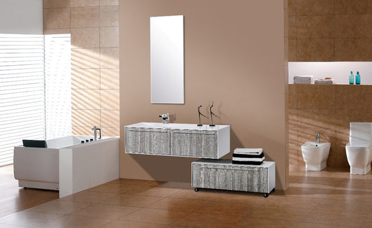 Aquamoon Star 52 Modern Bathroom Vanity Set - Ash Gray