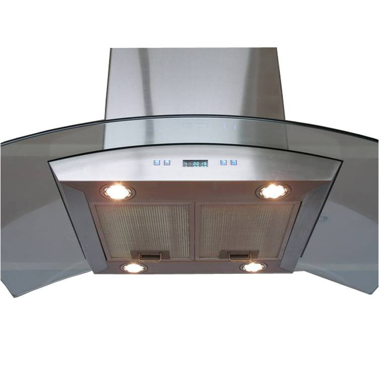 Cavaliere SV218D-I 30" Island Mounted Range Hood