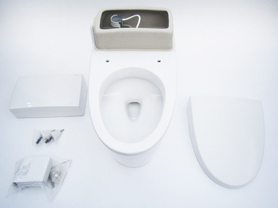 Eago T340 Modern One Piece Toilet - White