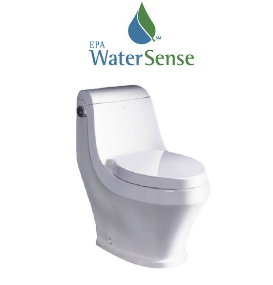 Eago T133 Modern One Piece Toilet - White