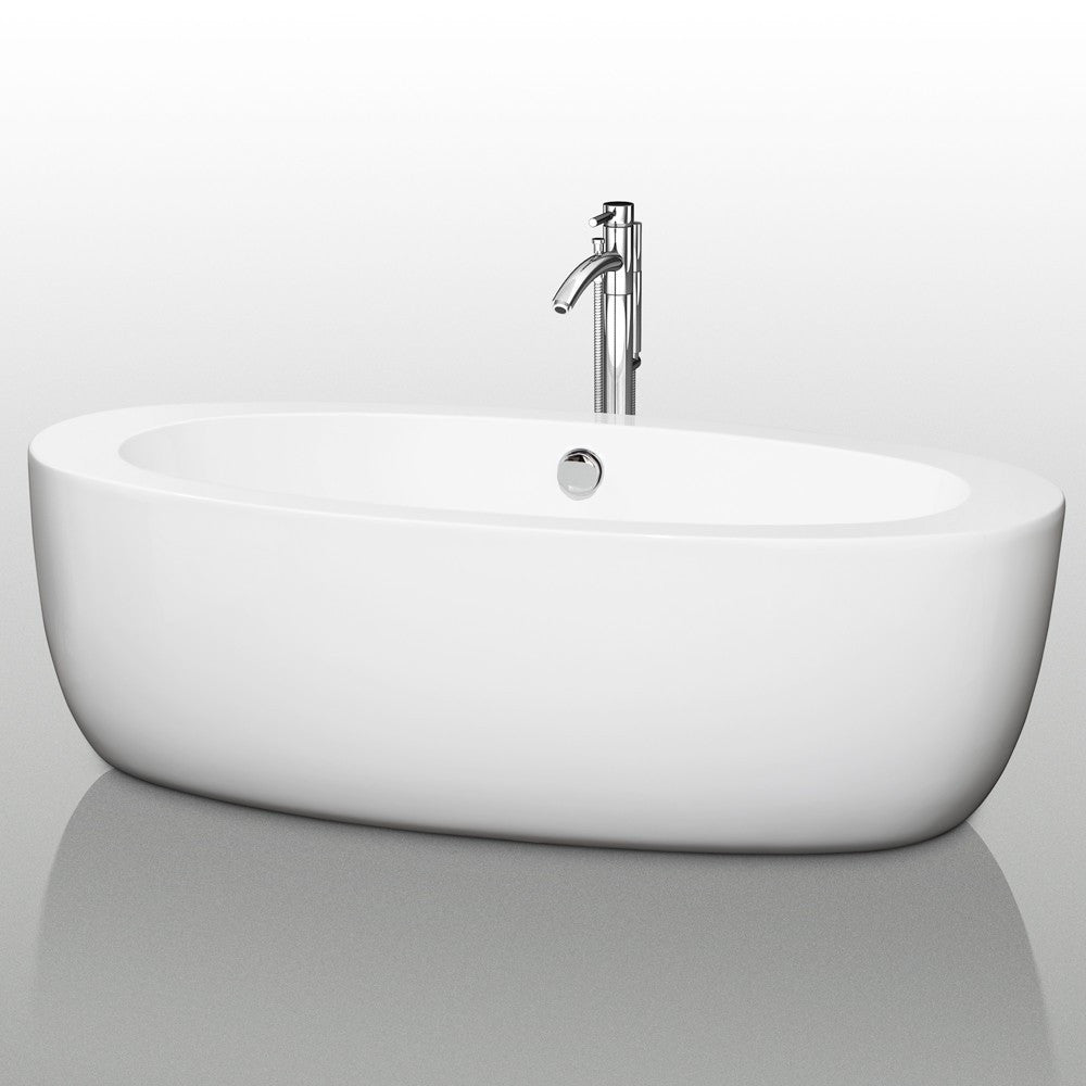 WYNDHAM COLLECTION Uva 69-Inch Soaking Bathtub