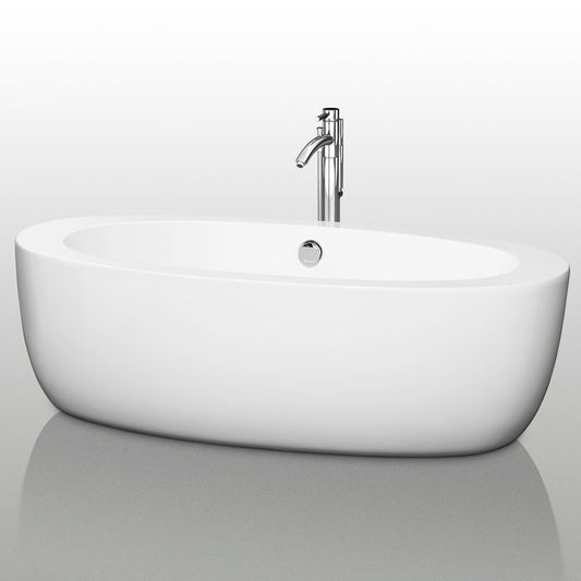 WYNDHAM COLLECTION Uva 69-Inch Soaking Bathtub