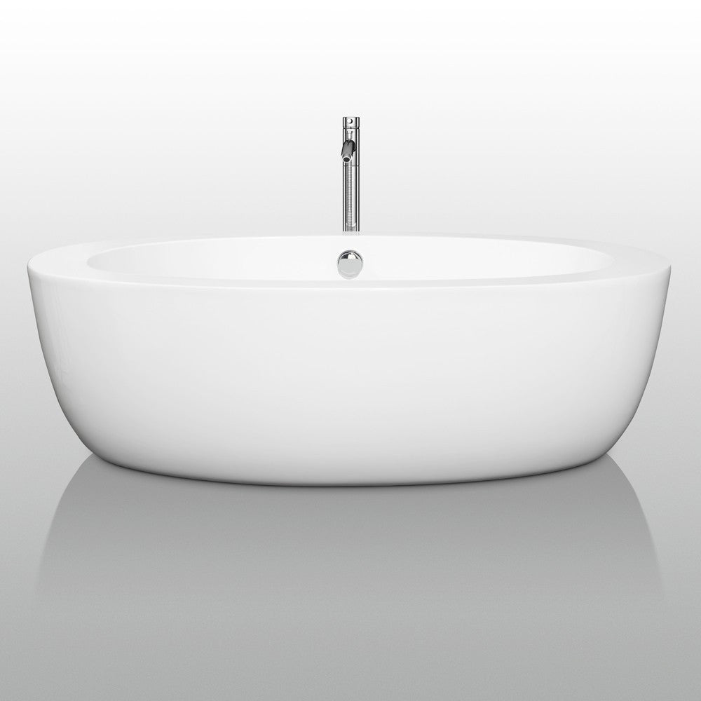 WYNDHAM COLLECTION Uva 69-Inch Soaking Bathtub