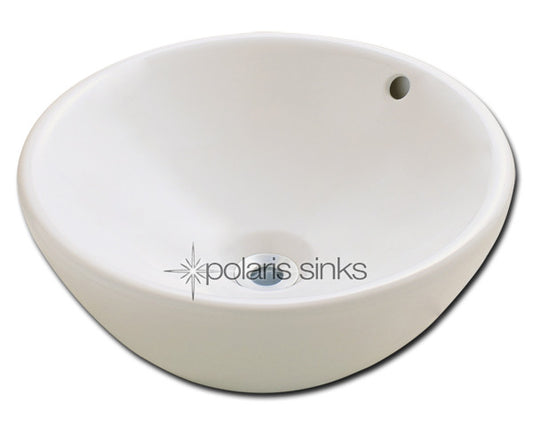 Polaris V2200 Bisque Porcelain Vessel Sink
