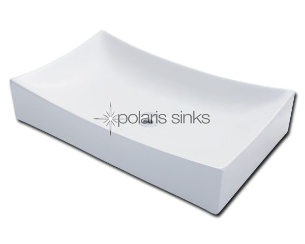Polaris V330 White Porcelain Vessel Sink
