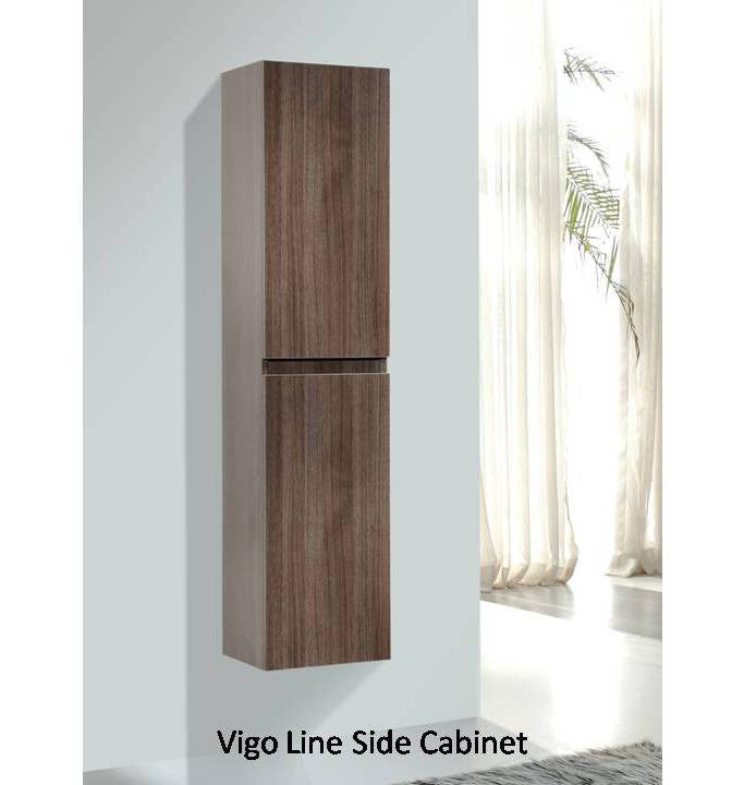 Aquamoon Venice 31" Modern Bathroom Vanity Set - Grey Oak