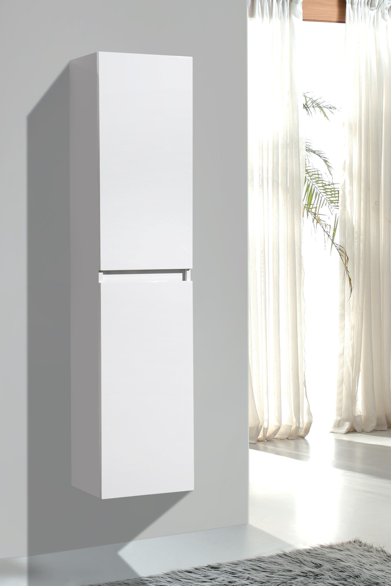 Aquamoon Venice 39 Modern Bathroom Vanity Set - White