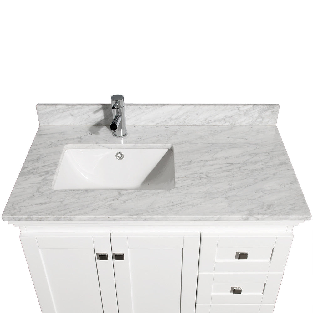 WYNDHAM COLLECTION Acclaim 36" Bathroom Vanity Set - White