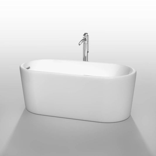 WYNDHAM COLLECTION Ursula 59" Soaking Bathtub