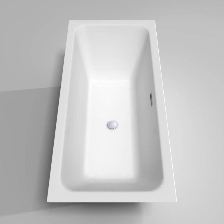 WYNDHAM COLLECTION Galina 67" Soaking Bathtub