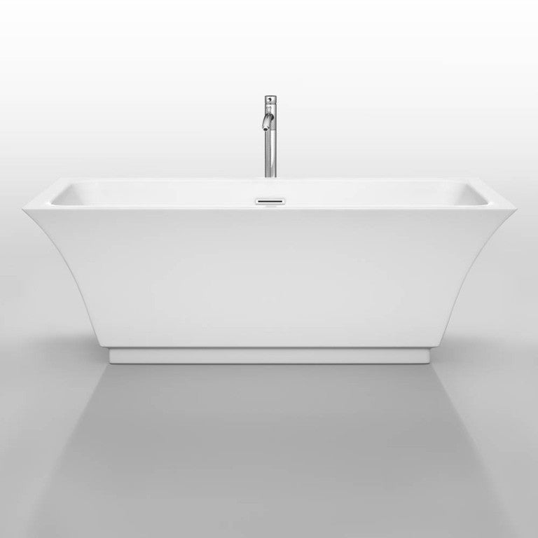 WYNDHAM COLLECTION Galina 67" Soaking Bathtub