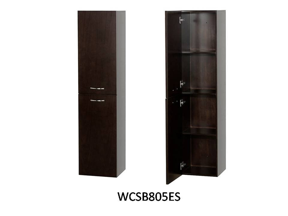 Wyndham Collection Amanda 22 Modern Vanity Set - Espresso