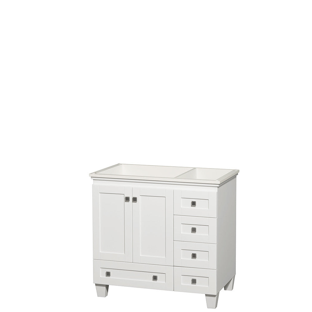 WYNDHAM COLLECTION Acclaim 36" Bathroom Vanity Set - White