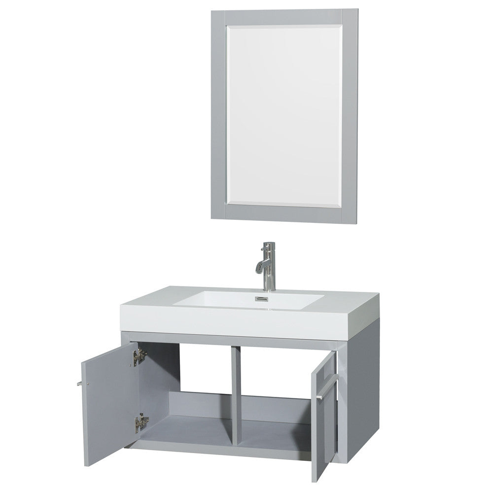 Axa 36" Bathroom Vanity - Dove Gray