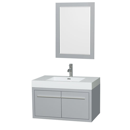Axa 36" Bathroom Vanity - Dove Gray