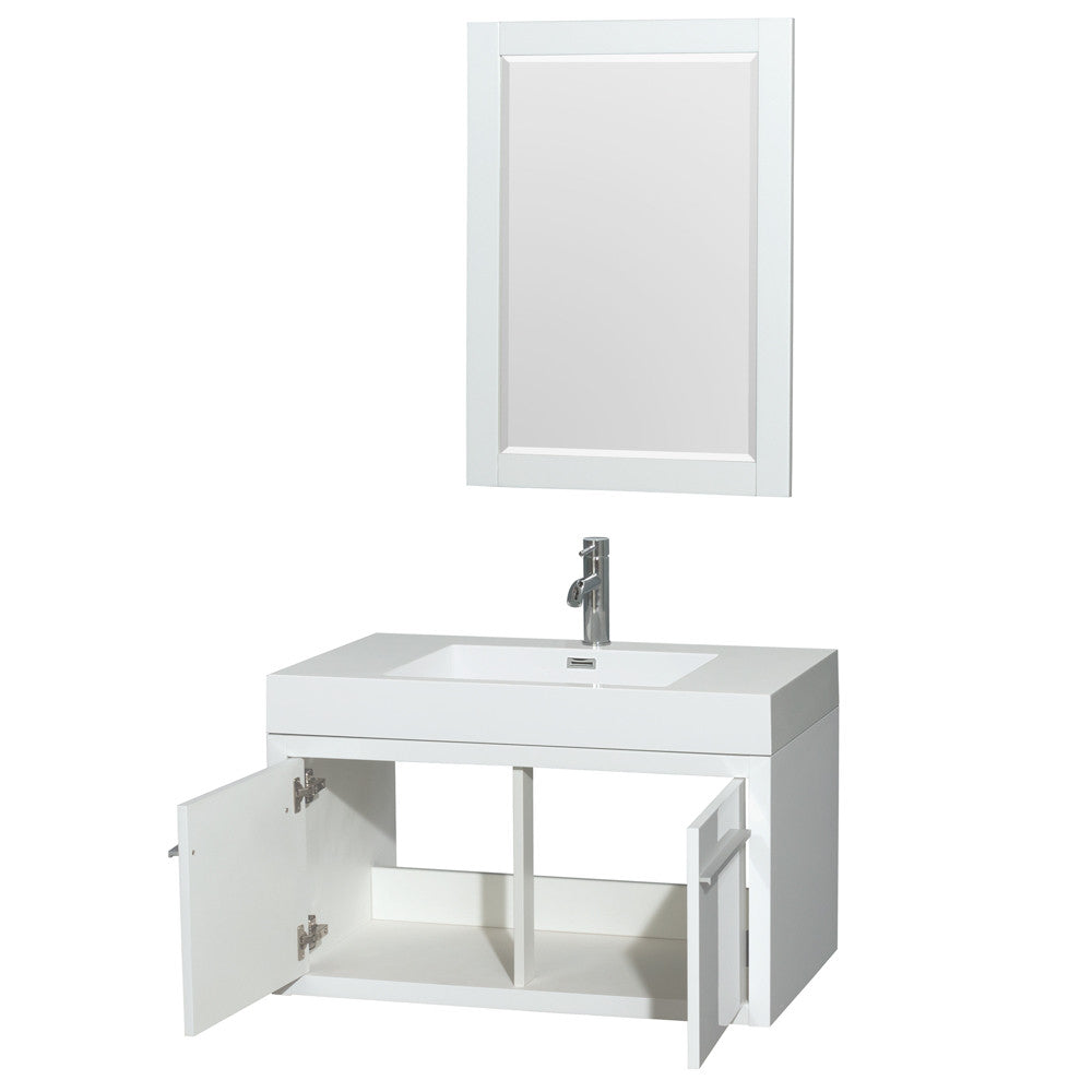 Axa 36" Bathroom Vanity - Glossy White