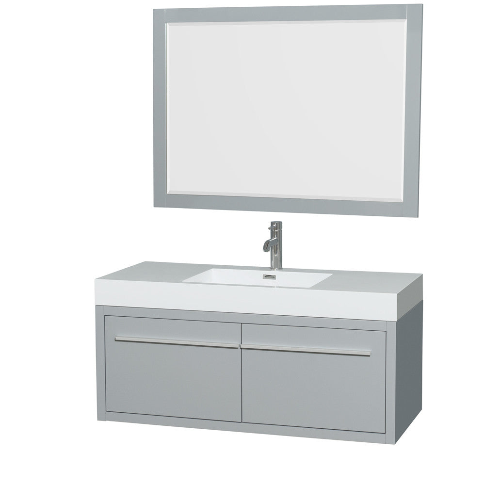Axa 48" Bathroom Vanity - Dove Gray