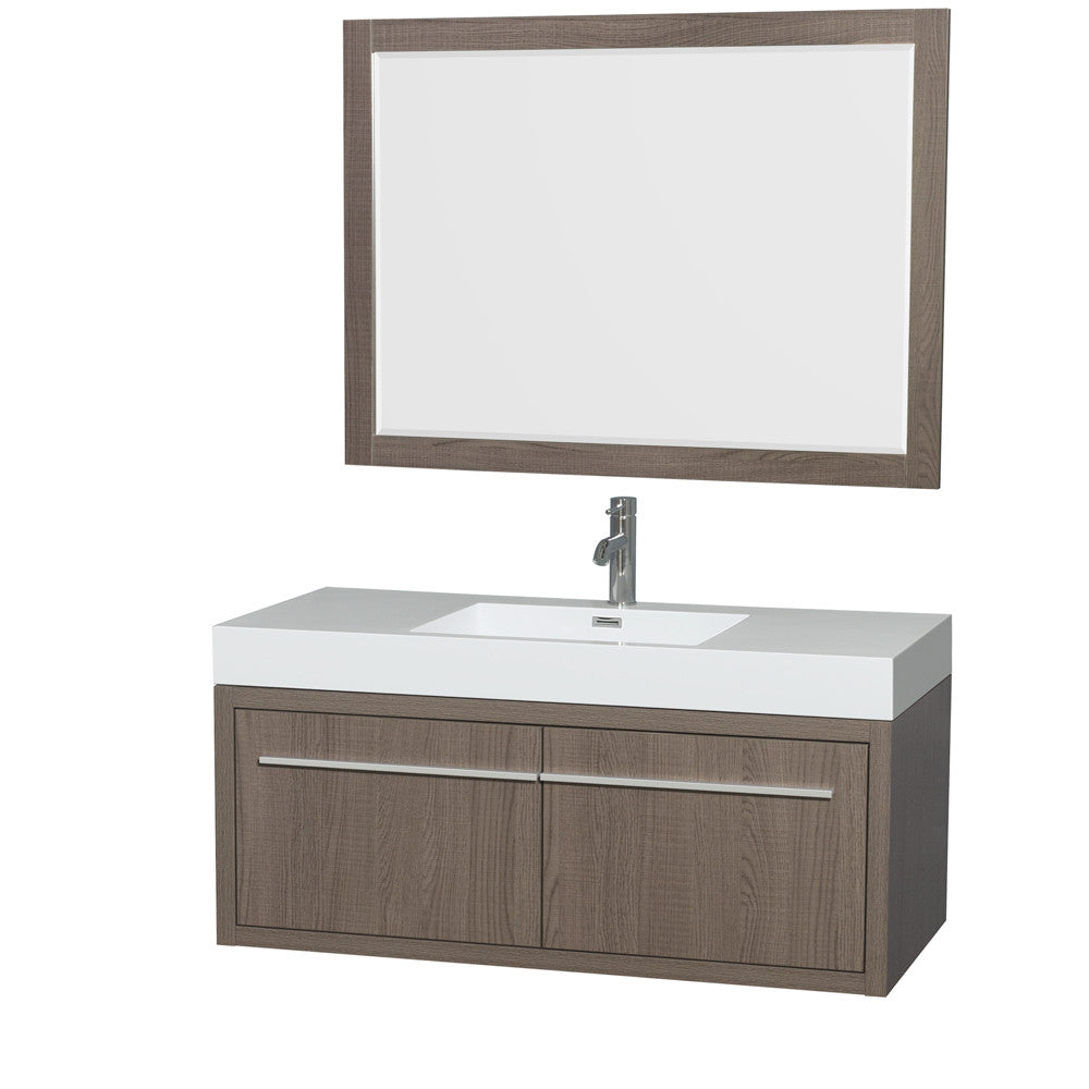 Axa 48 Bathroom Vanity - Gray Oak