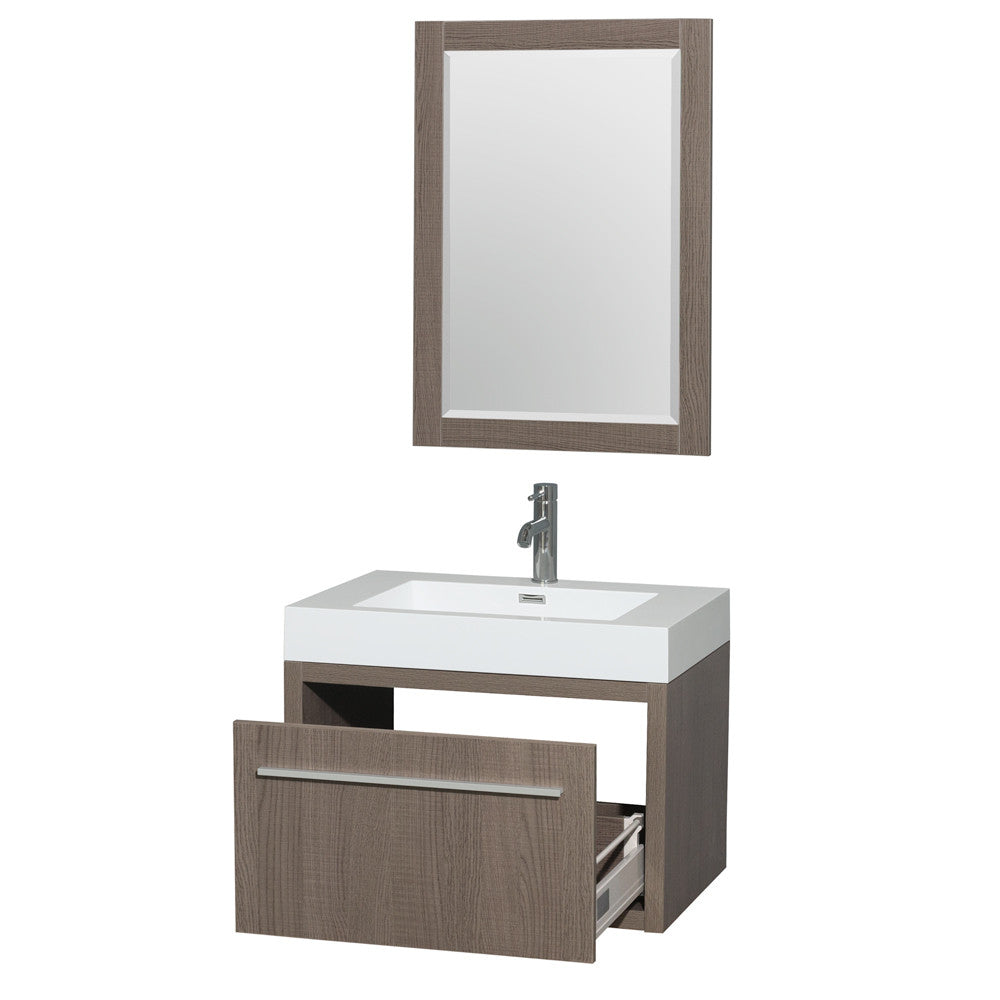 Axa 30" Bathroom Vanity - Gray Oak